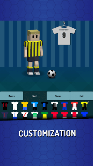 Champion Soccer Star là một trò chơi bóng đá thú vị, cho bạn tùy chỉnh mọi thứ