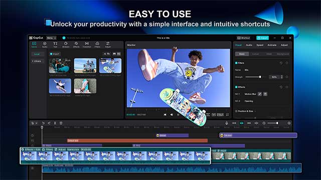 Dùng thử ngay phiên bản CapCut dành cho máy Mac