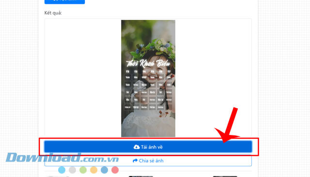 Click chuột vào nút Save