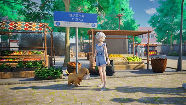 Phiêu lưu khám phá thị trấn cổ kính và những phiên chợ đông đúc trong khi chơi Oriental Valley game