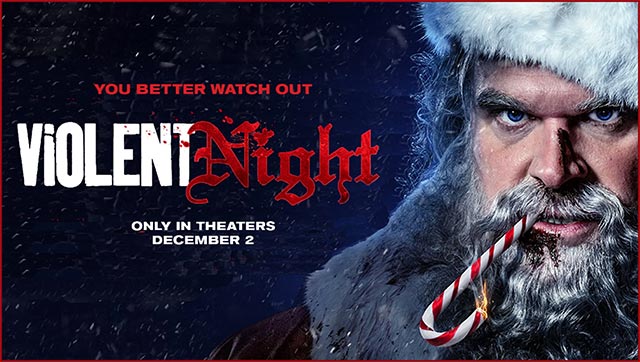 Poster phim Đêm Hung Tàn - Violent Night khởi chiếu từ 2/12