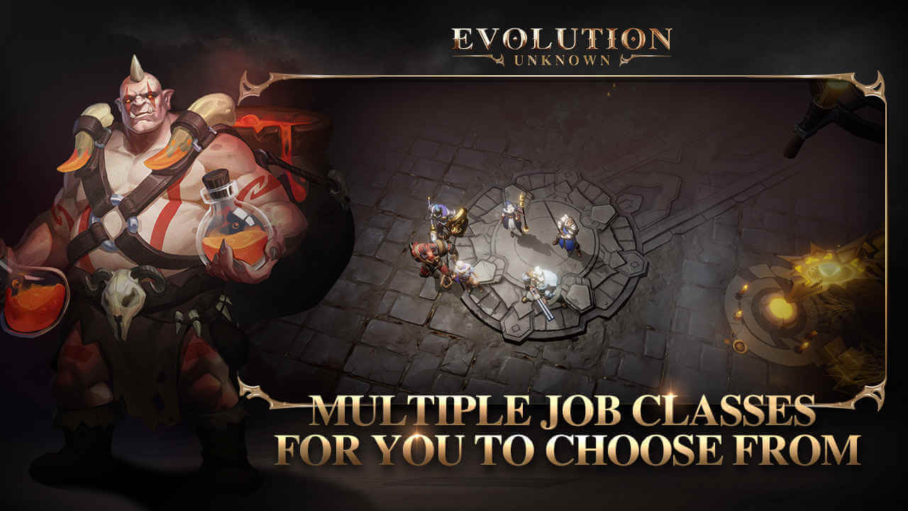 Nhiều lớp nhân vật và hệ thống kỹ năng cho bạn lựa chọn 