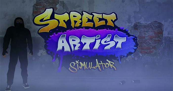 Street Artist SimulatorGame họa sĩ vẽ graffiti đường phố