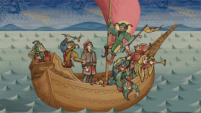 Mục tiêu của Pentiment game là phá án và trả lại xã hội ổn định, bình yên cho mọi người