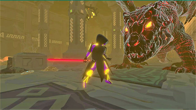 Lao mình vào những trận đánh boss bằng kỹ năng tấn công và combo hủy diệt