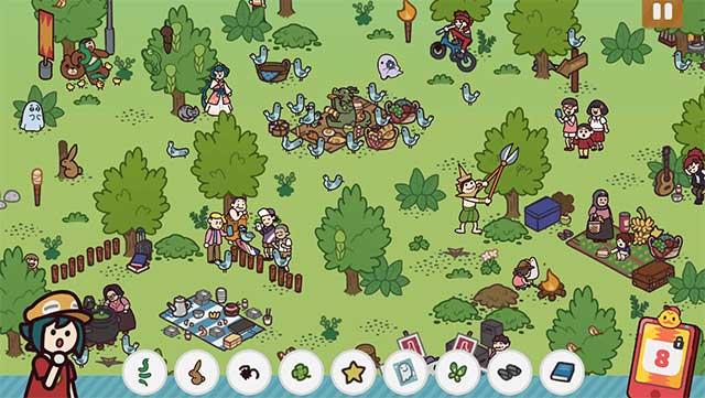 Lần theo manh mối và giải câu đố để tìm những món đồ bị mất