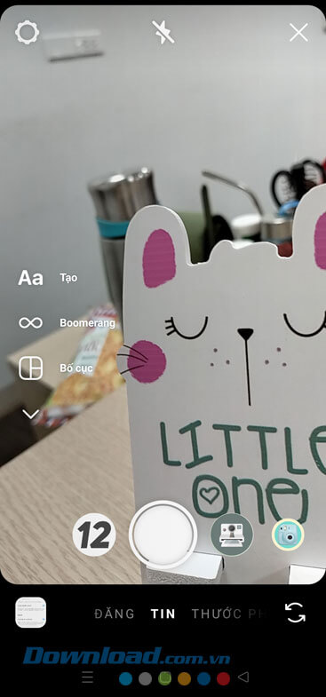 Bắt đầu tạo Story Instagram