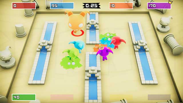 Game có một số chủ đề độc đáo để duy trì sự hỗn loạn và phấn khích