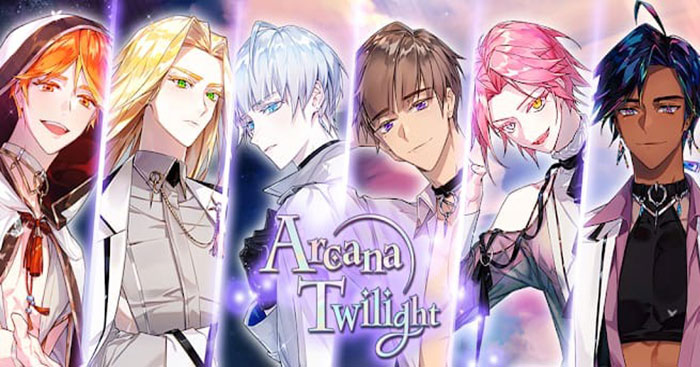 Game Otome với các nhân vật anime điển trai - Arcana Twilight