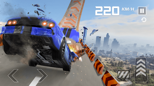 Cố gắng phá vỡ từng bộ phận của chiếc xe trước khi về đích