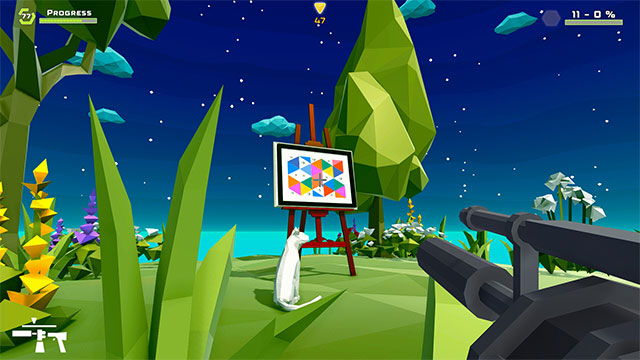 Bảng màu phong phú trong Painter Simulator giúp trí tưởng tượng của bạn bay cao bay xa
