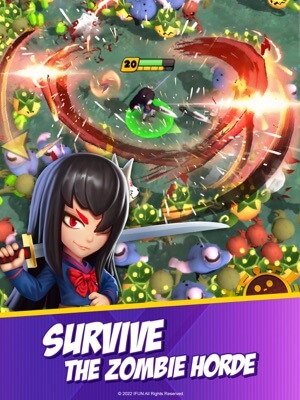 Final 5 Survival là nơi bạn phải chiến đấu sinh tồn với đám đông zombie 