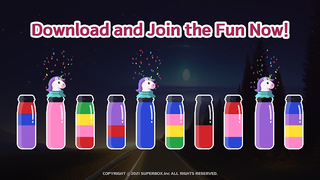 Giải các câu đố phân loại nước màu trong game Sort Master