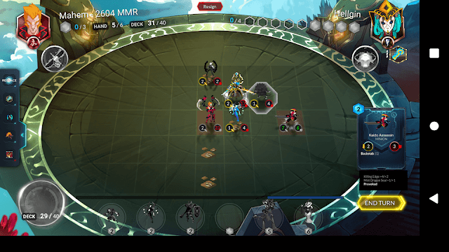 Duelyst là một trò chơi chiến thuật thẻ bài hấp dẫn trên di động