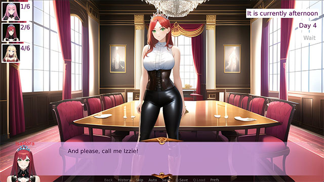 Hẹn hò với 3 nàng công chúa xinh đẹp và cá tính độc đáo trong game Princess Dating Sim 