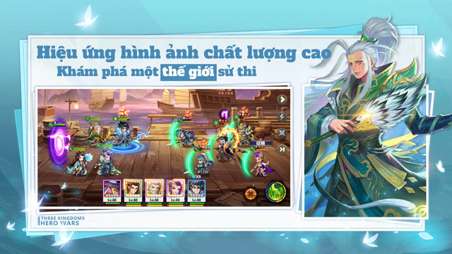 Đồ họa 2D sắc nét, hiệu ứng mượt mà