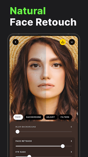 Chỉnh sửa khuôn mặt thật tự nhiên