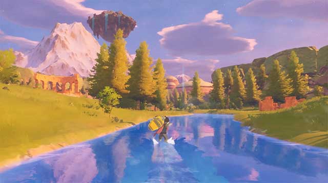 Game xoay quanh cuộc hành trình của người máy Zee trên một thiên đường ngoài vũ trụ