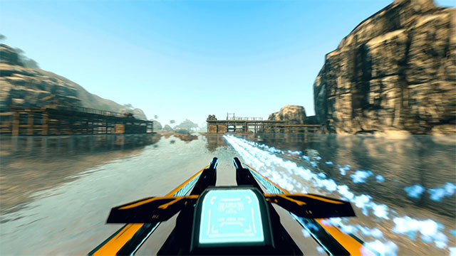 Mỗi thế giới trong Racing the Gods - Beyond Horizons đều được tạo ngẫu nhiên và kéo dài bất tận