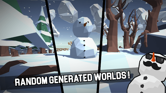 Các thế giới trong game được tạo ra ngẫu nhiên