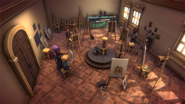 Game Millennial mô phỏng chân thực cuộc sống sinh viên với các buổi học, tham gia câu lạc bộ và hẹn hò