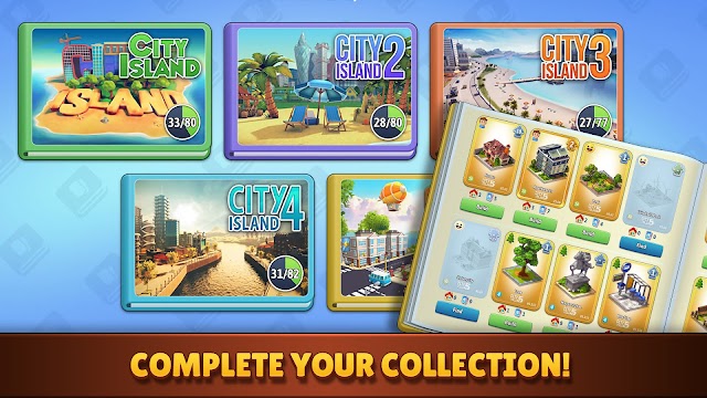 Khám phá hàng trăm tòa nhà từ City Island 1 đến City Island 5