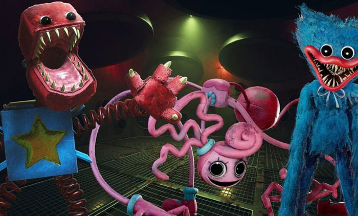 Boxy Boo, Mommy Long Legs và Huggy Wuggy là quái vật trong Project: Playtime