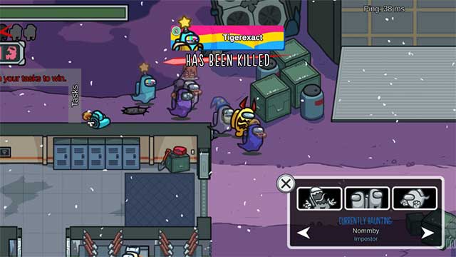 Nếu là Impostor, bạn có thể nhấp vào Crewmate để giết họ thay vì phím tắt hoặc nút Kill