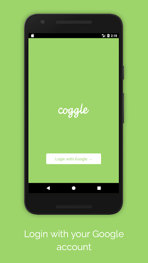Đăng nhập Coggle bằng tài khoản Google