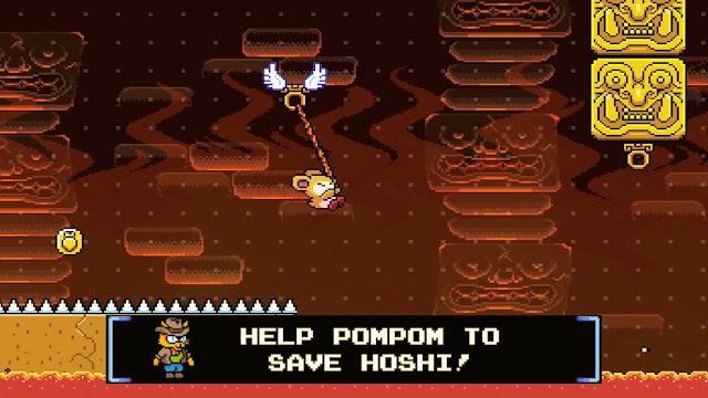 Phiêu lưu cùng chuột Pompom để cứu Hoshi trong game Pompom: The Great Space Rescue