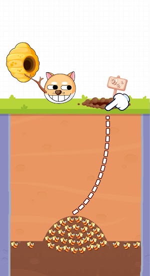 Hướng dẫn bầy ong đốt con chó và bảo vệ tổ của chúng trong game Sting The Doge 