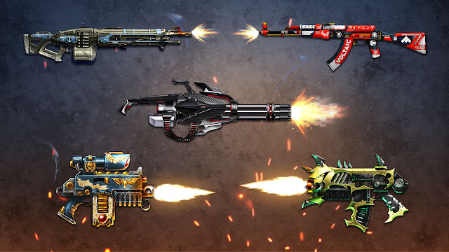 Gun Simulator 3D & Time Bomb cho bạn khám phá nhiều vũ khí khác nhau