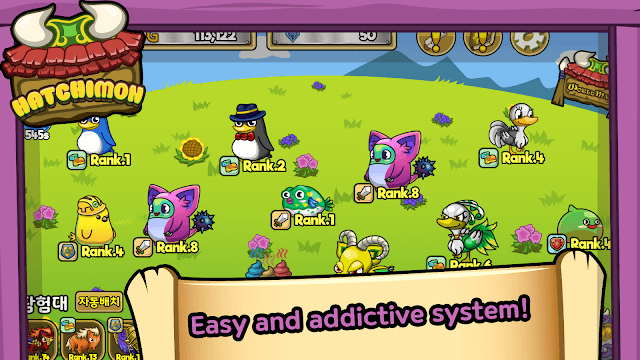 Chơi và khám phá các quái thú Hatchimon dễ thương trong game Merge Hatchimon