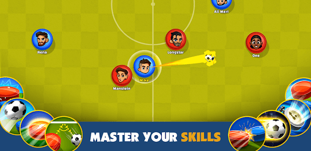 Làm chủ các kỹ năng của bạn trên sân cỏ trong game Super Soccer 3V3