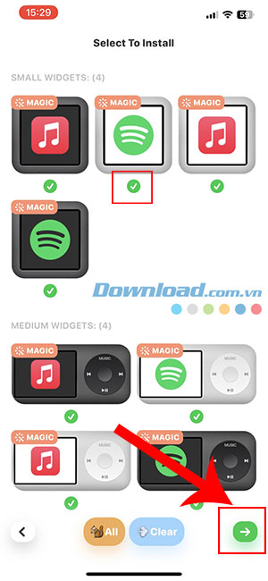 iPod widget 6*396610