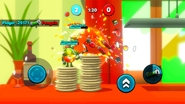 Tham gia vào cuộc chiến đồ ăn gay cấn trong game Food Gang