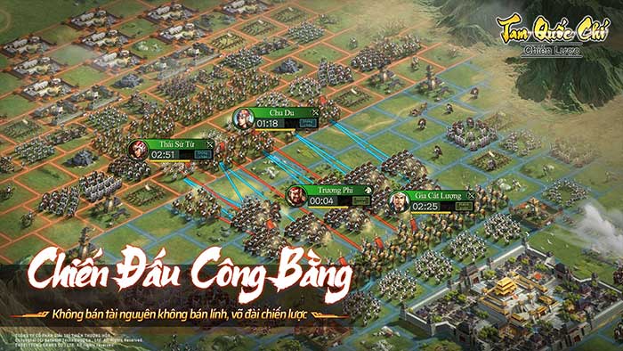 Siêu phẩm game chiến thuật - Tam Quốc Chí Chiến Lược