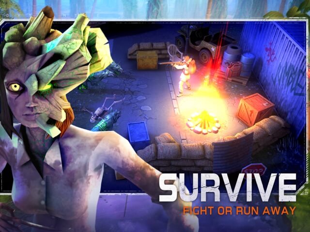 Chiến đấu hoặc bỏ chạy khi gặp quái vật