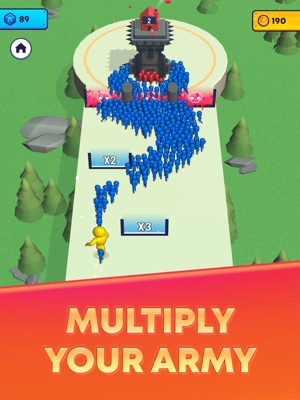 Nhân bản quân đội của bạn lên đông đảo