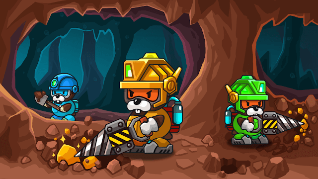 Quản lý khai thác mỏ và trở thành ông trùm nhàn rỗi trong game Popo Mine: Idle Mineral Tycoon