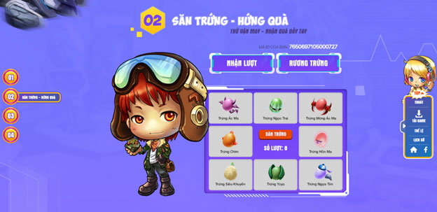 Săn trứng - nhận nhiều quà