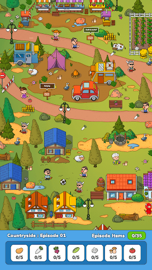 Thử tài tinh mắt của bạn bằng cách tìm tất cả vật phẩm ẩn trong tranh của game Found It