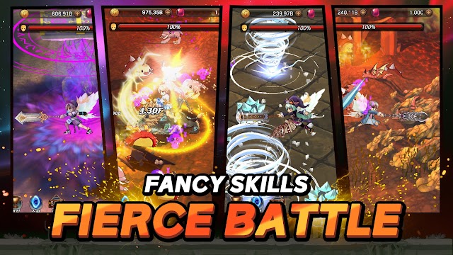 Giải phóng các kỹ năng mạnh mẽ trong trận chiến căng thẳng trong game Angel Fantasia 