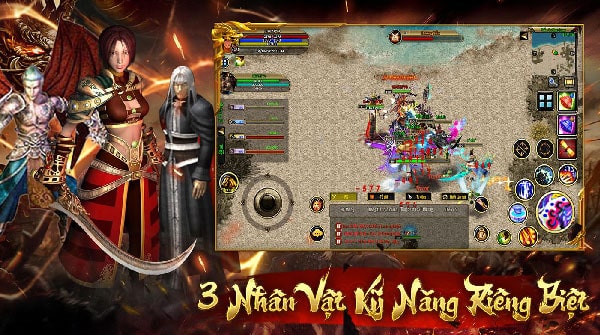 3 Nhân vật sở hữu kỹ năng riêng biệt