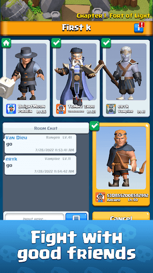 Chiến đấu với những người bạn tốt