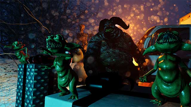Chiến đấu chống lại Krampus - con quỷ nửa người nửa dê đáng sợ