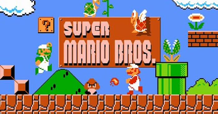 Game NES đi cảnh huyền thoại - Super Mario Bros.