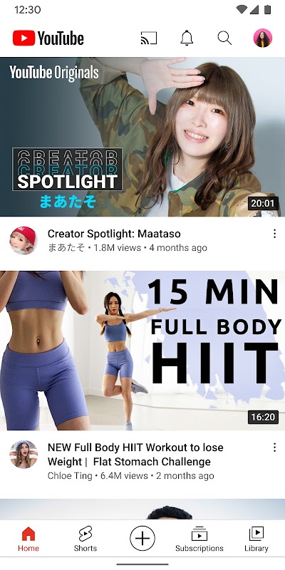 Youtube cho Android