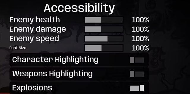 Điều chỉnh độ khó khi chơi Brotato