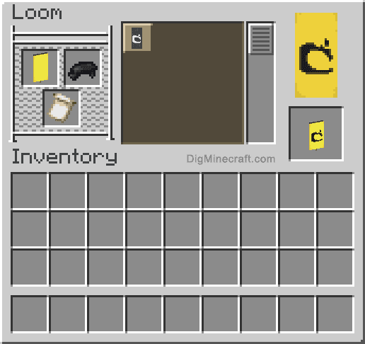 Người chơi cần một quả táo vàng phù phép để tạo biểu ngữ có logo cũ của Mojang Studio